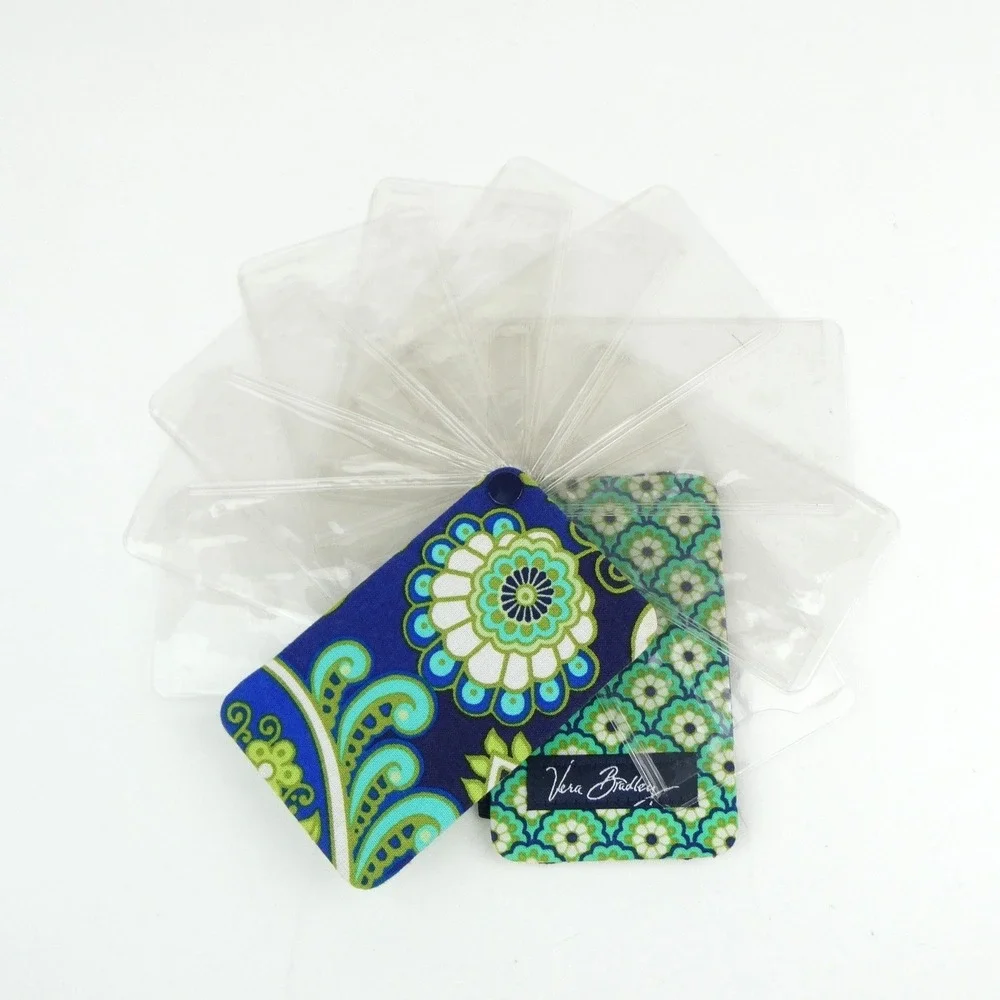 Vera Bradley Rhythm & Blue Card Picture ID Case